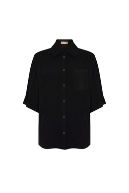 Рубашка с коротким рукавом MYKONOS Чёрный