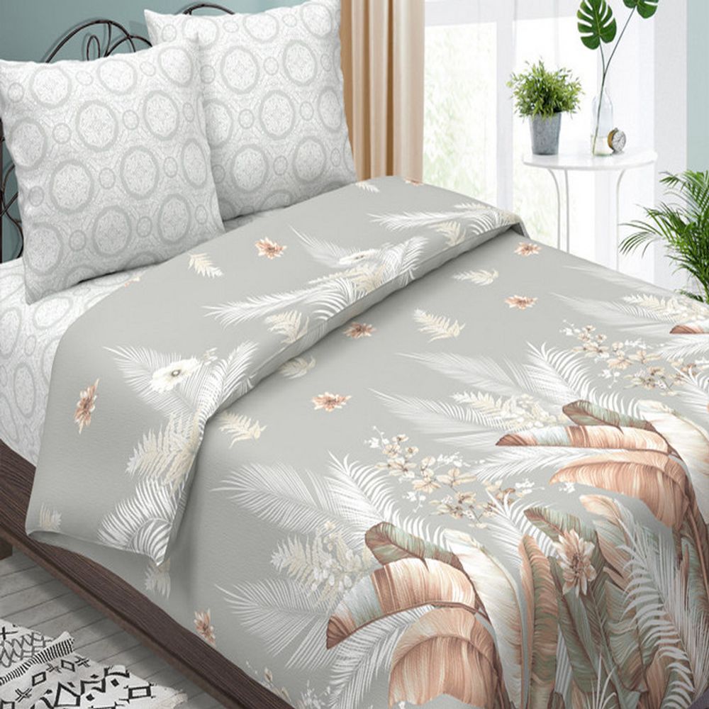 Комплект постельного белья "ВЛ. ЭДЕМ", бязь Премиум, 100% хлопок, Россия.