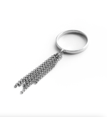 Кольцо узкое с кистью