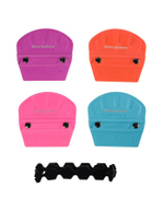 Shine Systems Набор из 4-х ракелей овальной формы с насадками из войлока 10*7,2см