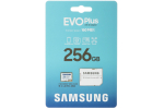 Карта памяти Samsung microSDXC EVO Plus Class10 UHS-I U3 (160MB/s) 256GB + ADP (EU)