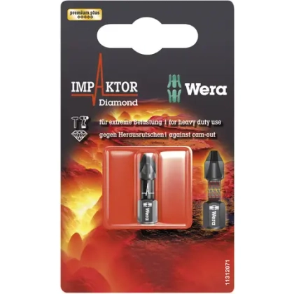 Насадка PH 2x25 851/1 IMP DC Impaktor в уп. WERA 05073916001