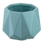Горшок цветочный rhombus, 12,5 см, голубой