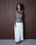 Паутинка «Нежное прикосновение» в сером