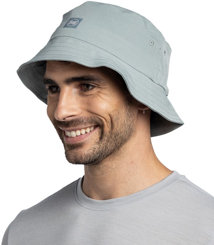 Панама Buff Adventure Bucket Hat Solid Flint Фото 4