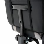 Кресло компьютерное CROMEX (КРОМЕКС) "Quantum GM-155 RGB", подсветка, две подушки, экокожа, черное/красное/серое, 532955