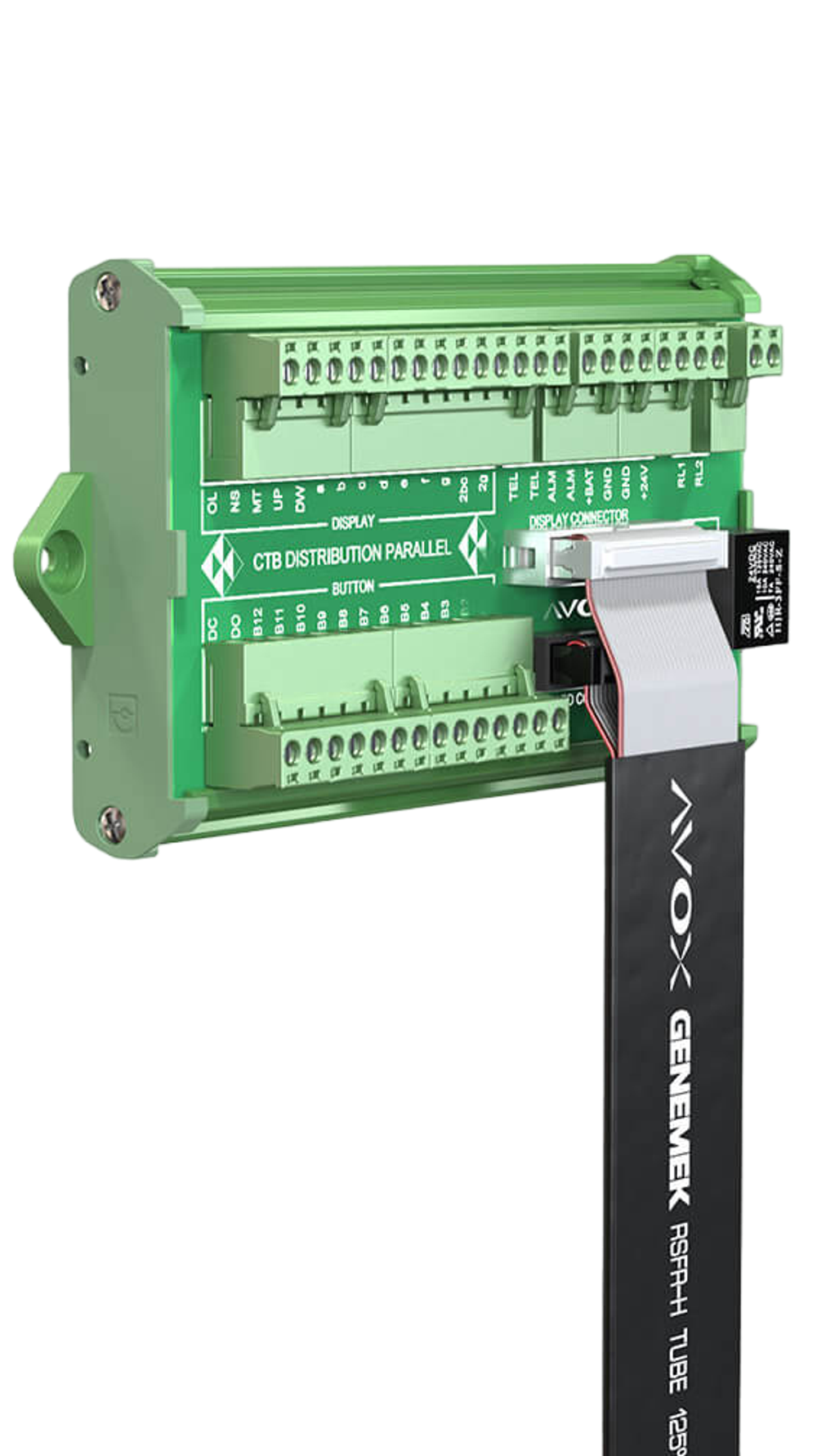 Панель  приказа  AVOX CSP9325.CSPR GENEMEK.