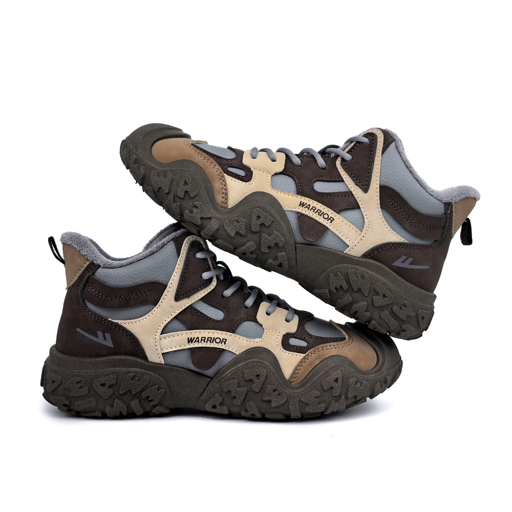 Warrior Everyday Commute, Maillard Style, Winter Thickened And Fleece Lined Thin Cotton