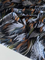 Ткань для рукоделия штапель для шитья 3 м плательная вискоза