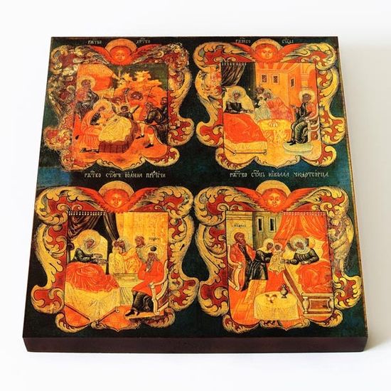 Икона Доброчадие или Четыре Рождества