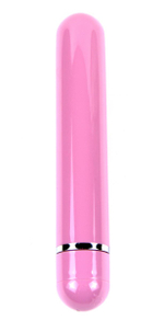 Розовый вибратор The Modest One - 14,5 см. (Цвет: розовый)