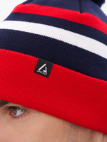 Шапка Apscale Desire Pom Red/Black с помпоном