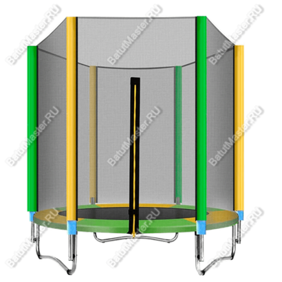 Батут детский с сеткой, 5 фт