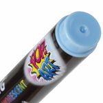 Маркер меловой "POP-ART" ГОЛУБОЙ, 5 мм, сухостираемый, для гладких поверхностей, BRAUBERG, 151533