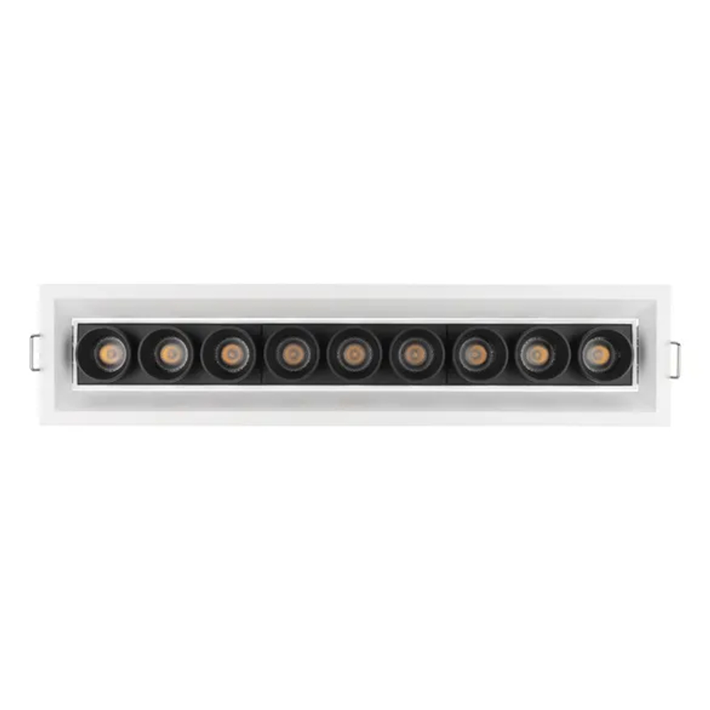 Светильник MS-ORIENT-BUILT-TURN-TC-S67x300-20W Warm3000 (WH-BK, 30 deg, 230V) (Arlight, IP20 Металл, 5 лет) 031931