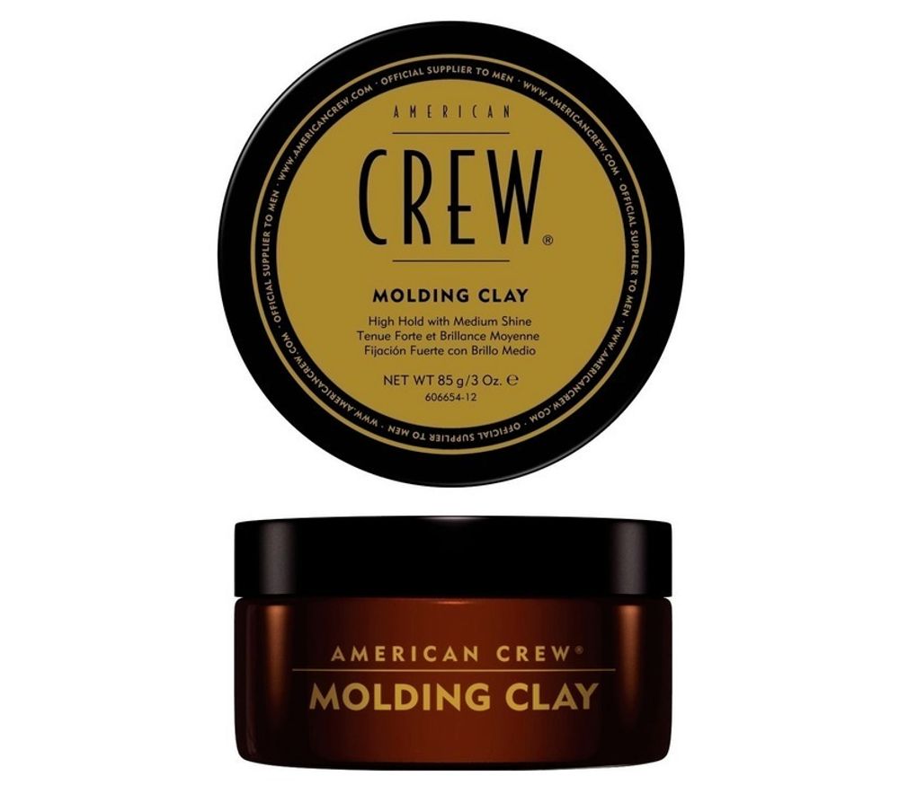 American Crew Molding Clay - Формирующая глина сильной фиксации со средним уровнем блеска для укладки волос 85 гр