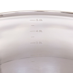 Набор посуды нерж, 10 пр, кастрюли 1.9,2.9,3.9,6.5 л, ковш 1.9 л, индукц, Daniks, Модерн, SD-10N