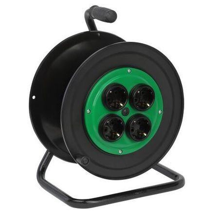 Катушка 4-м с заземл. IP20 RP-4e для подключения провода пластик. Эра Б0055422