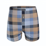 Клетчатые трусы-боксеры Gentlemen (Размер: M) (Цвет: красная шотландка)