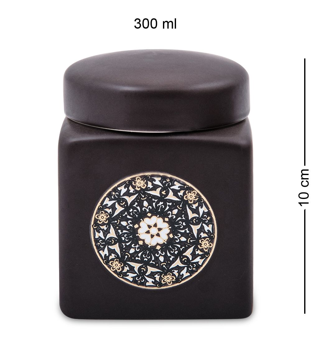 TJ-09/1 Керамическая банка мал. с крышкой