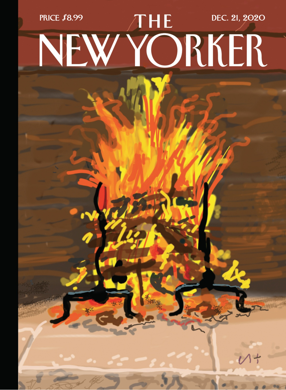 Журнал The New Yorker 21-12-2020 David Hockney