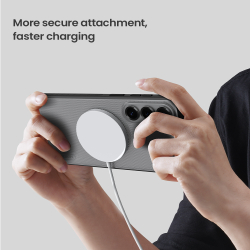 Чехол тонированный c MagSafe для Samsung Galaxy S26+ Плюс, серия Super Frosted Shield Pro Magnetic (Clear version) от Nillkin