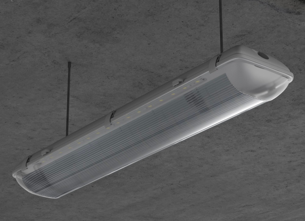 Светильник LED Арктик мини (ЛСП 2х18) 35Вт 4000К IP65 4700Лм прозрачн. 655х125х105мм DARKLUM