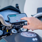 Крепление SP Connect на руль мотоцикла Moto Mount LT