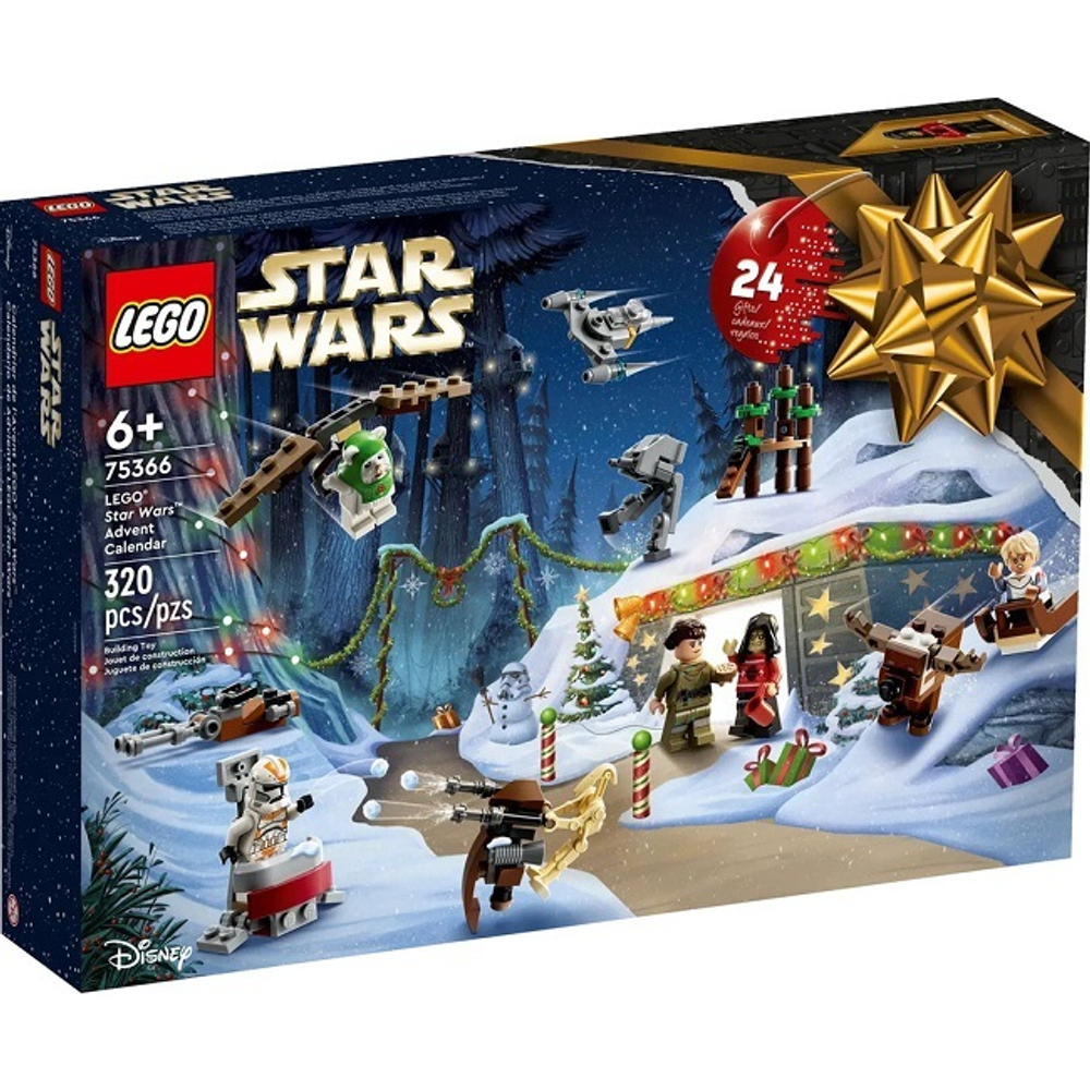 Конструктор LEGO Star Wars 75366 Адвент-календарь 2023, количество деталей 320