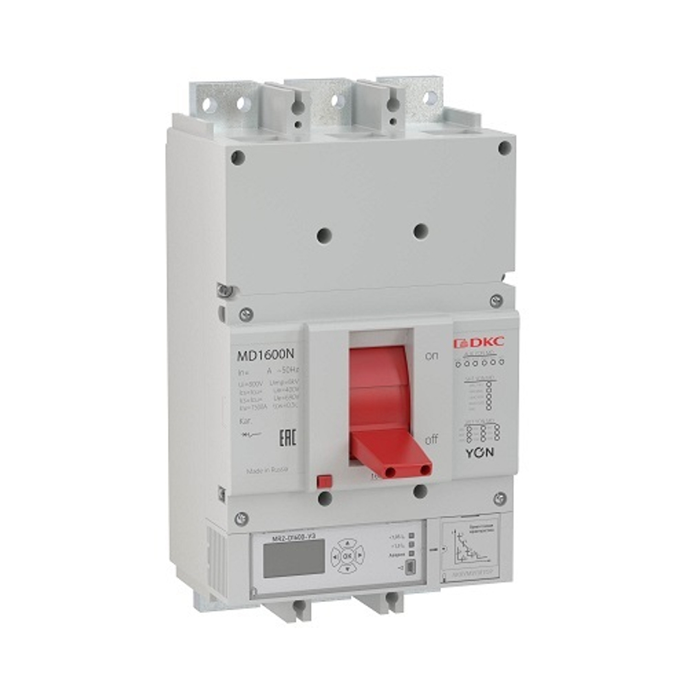 Автоматический выключатель в литом корпусе DKC MD1600N-MR2