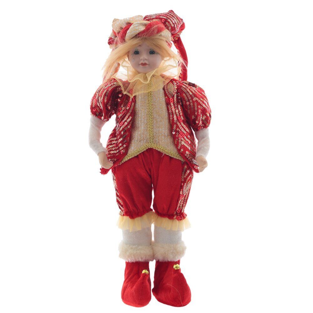 GAEM Игрушка набивная "Клоун" (муз, движ), L15 W11 H43 см