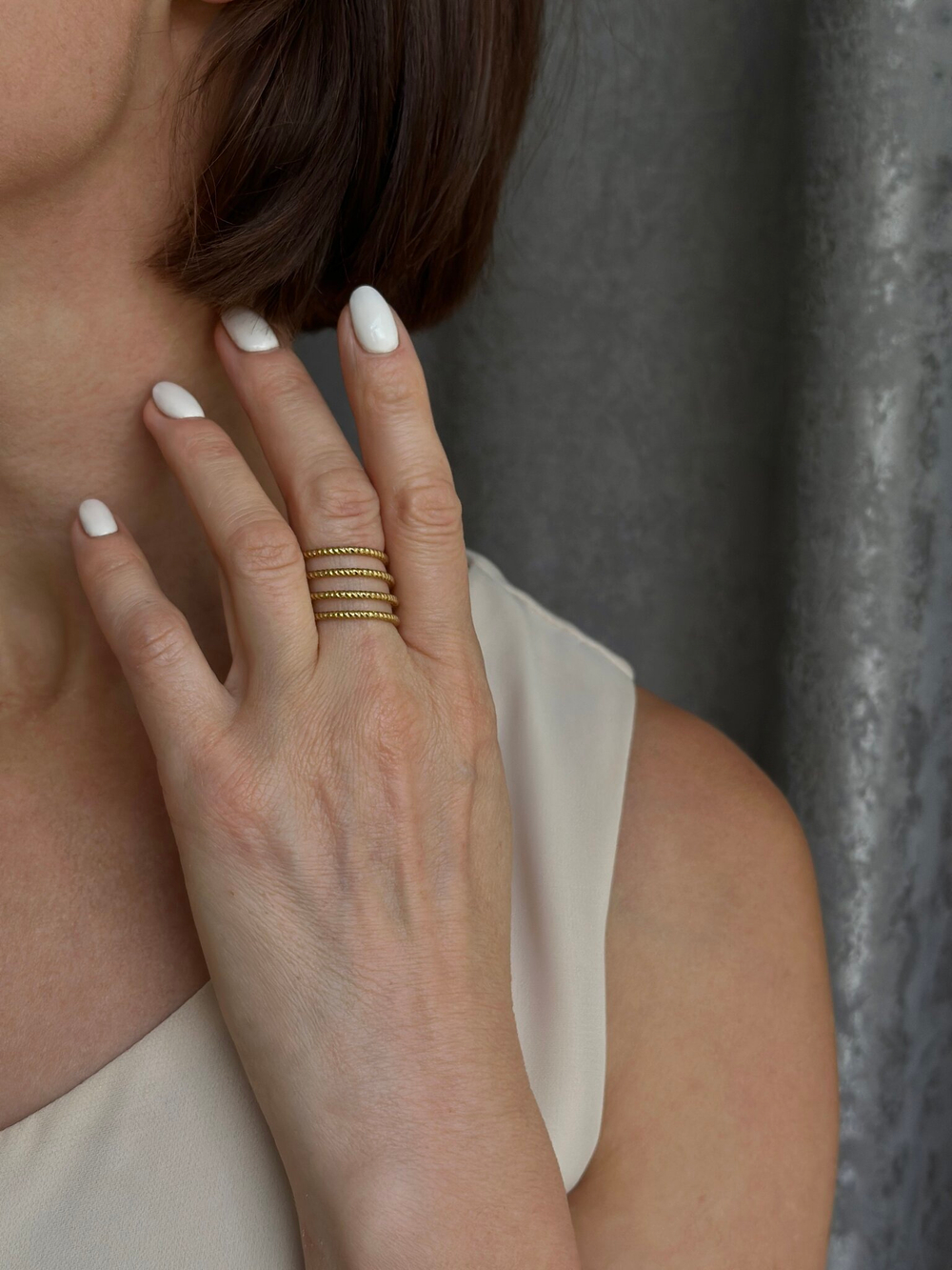 HMG 1312 Кольцо Bronze пружинка арт.0450