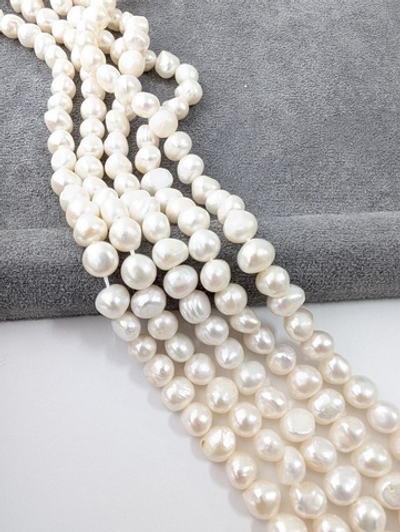 Жемчуг натуральный 5.5-7мм