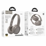 Гарнитура накладная Bluetooth BT5.3 HOCO W46 200mAh серый