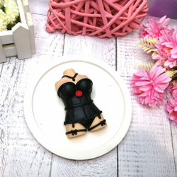 Силиконовая форма В корсете 18+