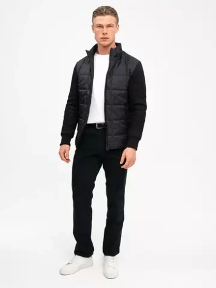 Куртка вязанные рукава