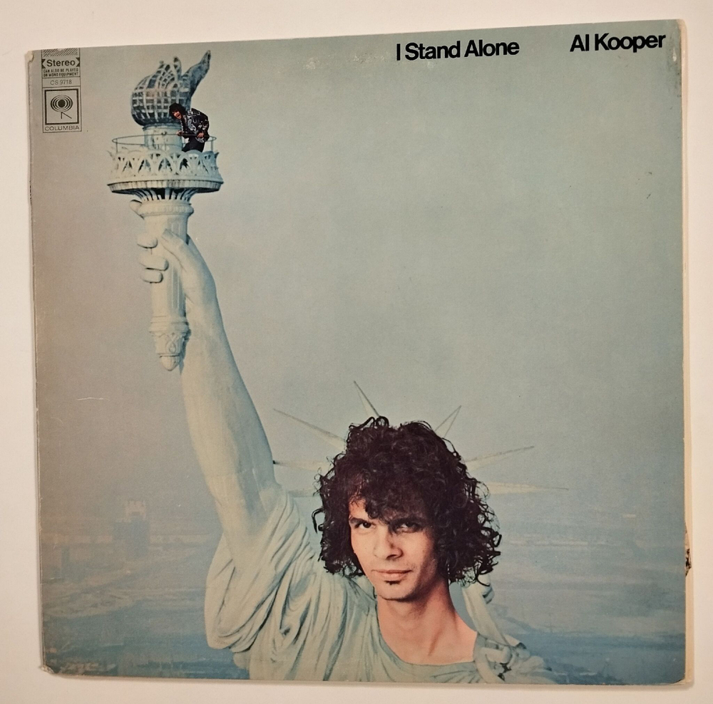 Винтажная виниловая пластинка LP Al Kooper I Stand Alone (USA 1968)