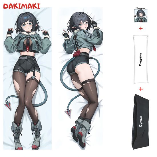 Дакимакура Джейн Доу Зенлесс Зон Зеро арт. 1309