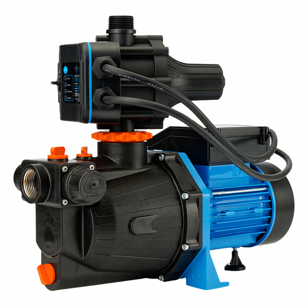 Насосная станция Джамбо 60/35 П-К Комфорт (2.0) (0,62 кВт, 60 л/мин, напор 25 м) ДЖИЛЕКС