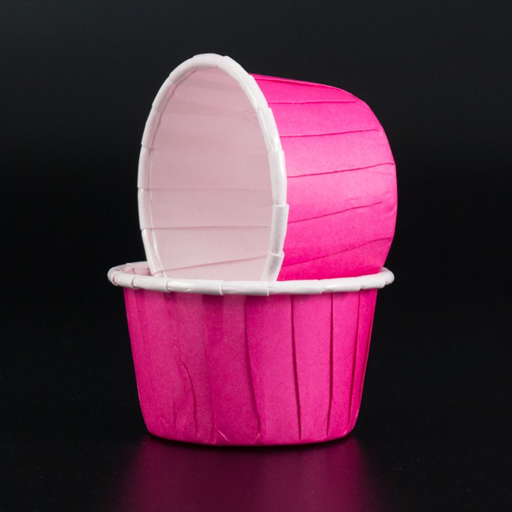 Форма бумажная д/маффинов 50*40мм /100шт ФУКСИЯ