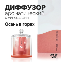Диффузор ароматический для дома с минералами ОСЕНЬ В ГОРАХ