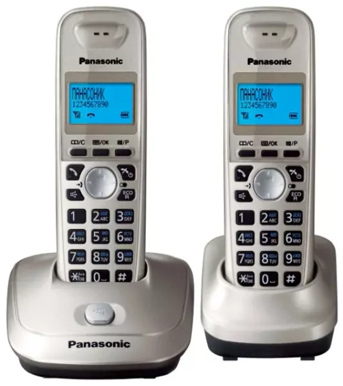 Радиотелефон PANASONIC KX-TG2512 (RUN) Титановый