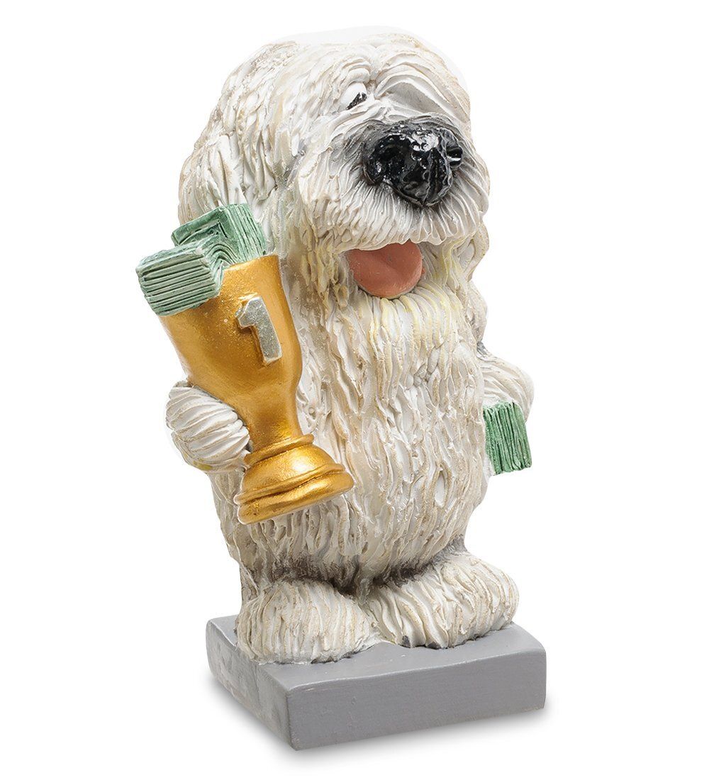 RV-917 Статуэтка Собака Комондор «Желаю блестящих побед» (W.Stratford)