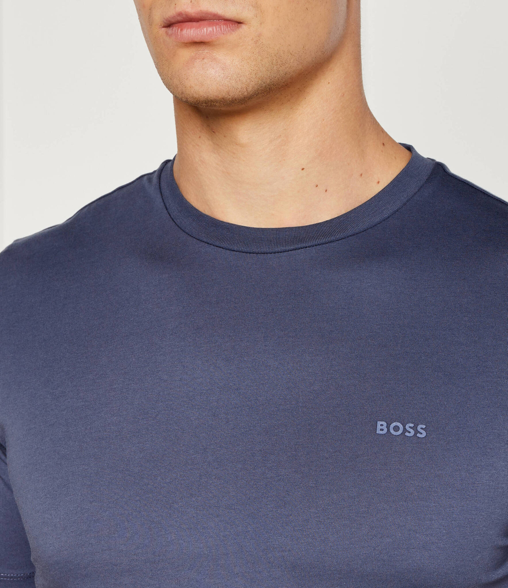 Футболка Thompson BOSS BLACK - голубой(50468347)