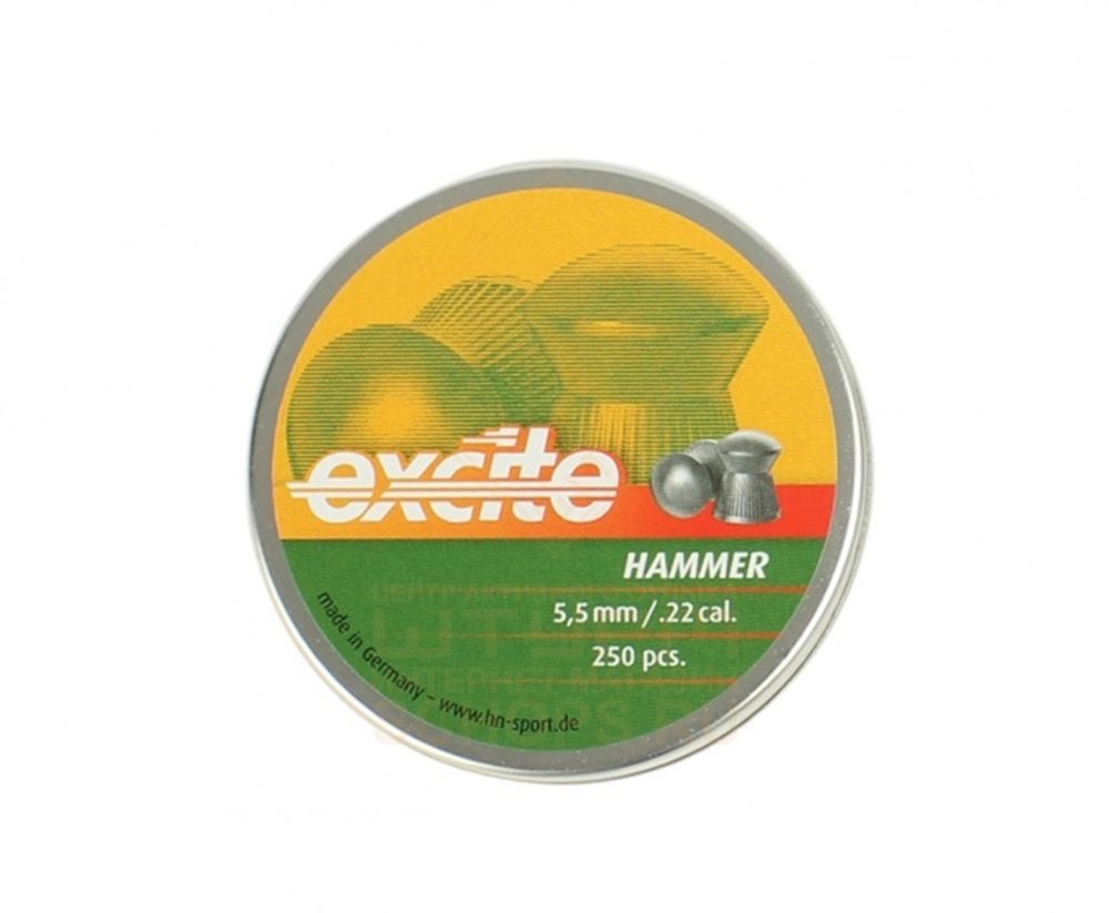 Пули H&amp;N Excite Hammer 5,5 мм 0.98 г (250 шт)