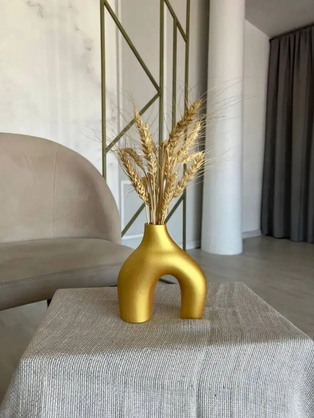 Ваза для цветов "Сканди" Кашпо для дома Скульптура