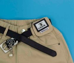 юбка CHAIN джинс 4989