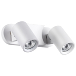 370651 OVER NT19 124 белый Настенный светильник IP20 GU10 2*50W 220V GUSTO