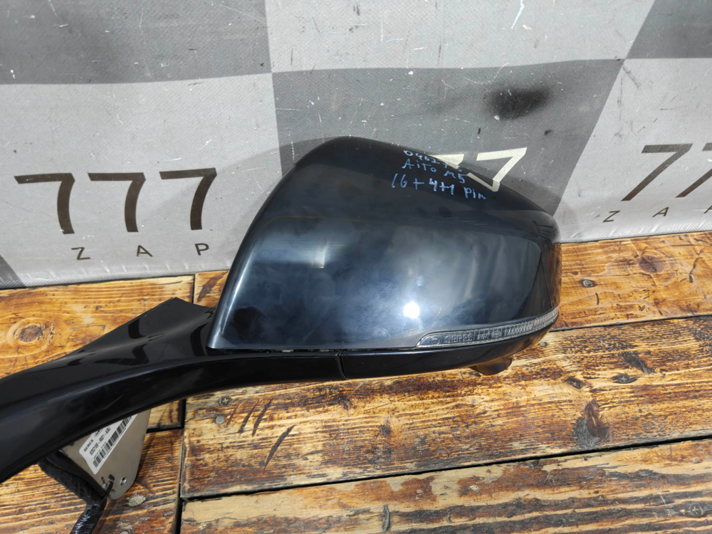 Зеркало левое 16 + 4 + 1 pin (контактов) Seres, Aito M5 23-нв Б/У Оригинал 8202100RK01