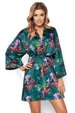 Халат Anastasia с длинным рукавом (Размер: M) (Цвет: зеленый)